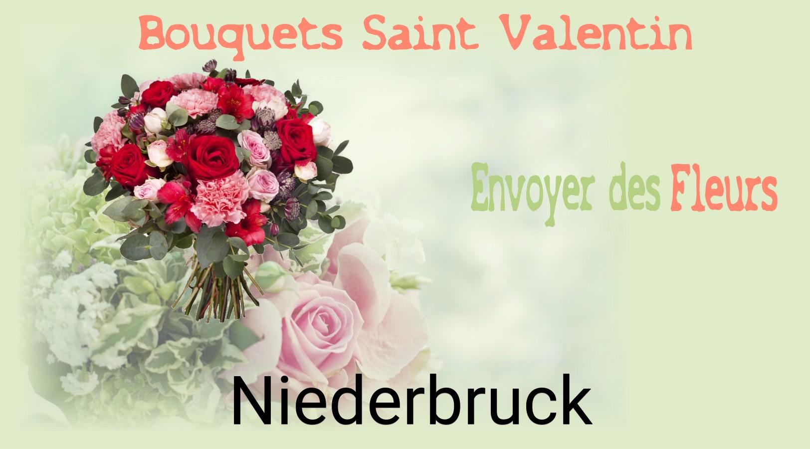 Roses de Saint-Valentin livrées à Niederbruck